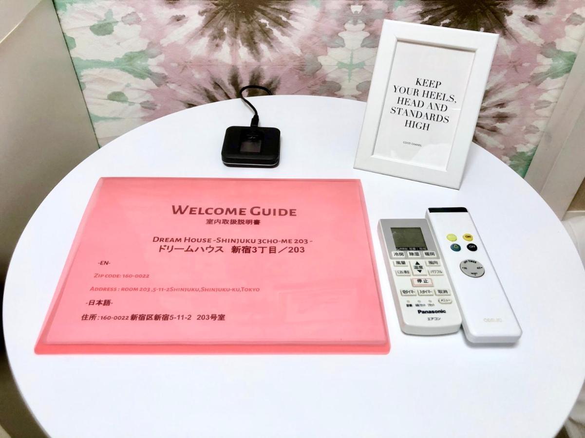 Fact Dream House 新宿三丁目徒歩3分色々揃うワンルーム Tokyo prefektur Exteriör bild